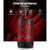 Devanti Aroma Diffuser Aromatherapy Essential Oils Metal Cover Ultrasonic Cool Mist 100ml Remote Control Black