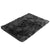 Marlow Floor Rug Shaggy Rugs Soft Large Carpet Area Tie-dyed 200x230cm Black