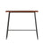 Artiss Bar Table Industrial Dining Desk High Wood Kitchen Shelf Wooden Cafe Pub