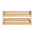 Artiss Shoe Rack Wooden Storage 2 Tier Tilted Shelves Stand Organizer Kara