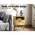 Artiss Bedside Tables Rattan Drawers Side Table Nightstand Storage Cabinet Wood