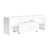 Artiss 130cm RGB LED TV Stand Cabinet Entertainment Unit Gloss Furniture Drawer Tempered Glass Shelf White