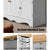 Artiss Buffet Sideboard Storage Cabinet Kitchen Cupboard Drawer Table Hallway