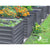 Greenfingers Garden Bed 240X80X77CM Galvanised Raised Steel Instant Planter 2N1
