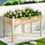 Greenfingers Garden Bed Raised Wooden Planter Box Vegetables 120x60x80cm