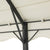 Instahut Gazebo 4x3m Party Marquee Outdoor Wedding Event Tent Iron Art Beige
