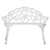 Gardeon Victorian Garden Bench White