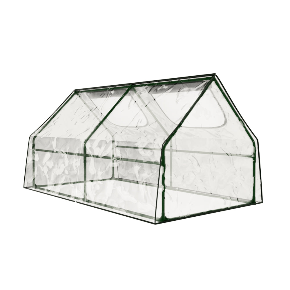 Greenfingers Greenhouse Flower Garden Shed Frame Tunnel Green House 182x92cm