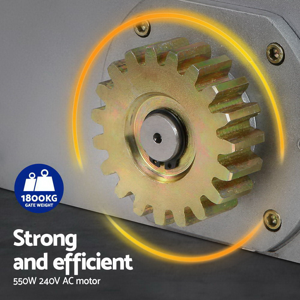 Auto Electric Sliding Gate Opener 1800KG 6M Rails