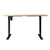 Artiss Electric Standing Desk Motorised Adjustable Sit Stand Desks Black Oak