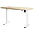 Artiss Electric Standing Desk Motorised Adjustable Sit Stand Desks White Oak