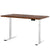 Artiss Standing Desk Electric Adjustable Sit Stand Desks White Brown 140cm