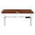 Artiss Standing Desk Electric Adjustable Sit Stand Desks White Brown 140cm