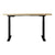 Artiss Electric Standing Desk Height Adjustable Sit Stand Desks Black Oak 140cm