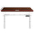 Artiss Electric Standing Desk Height Adjustable Sit Stand Desks White Walnut