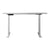Artiss Electric Standing Desk Height Adjustable Sit Stand Desks White 140cm