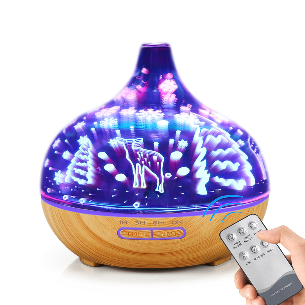 Aroma Diffuser Aromatherapy Ultrasonic Humidifier Essential Oil Purifier Deer