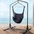 Gardeon Outdoor Hammock Chair with Stand Swing Hanging Hammock with Pillow Grey