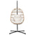 Gardeon Egg Swing Chair Hammock With Stand Outdoor Furniture Hanging Wicker Seat