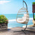 Gardeon Egg Swing Chair Hammock With Stand Outdoor Furniture Hanging Wicker Seat