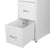 4 Tiers Steel Orgainer Metal File Cabinet With Drawers Office Furniture White