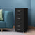 6 Tiers Steel Orgainer Metal File Cabinet With Drawers Office Furniture Black