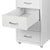 6 Tiers Steel Orgainer Metal File Cabinet With Drawers Office Furniture White