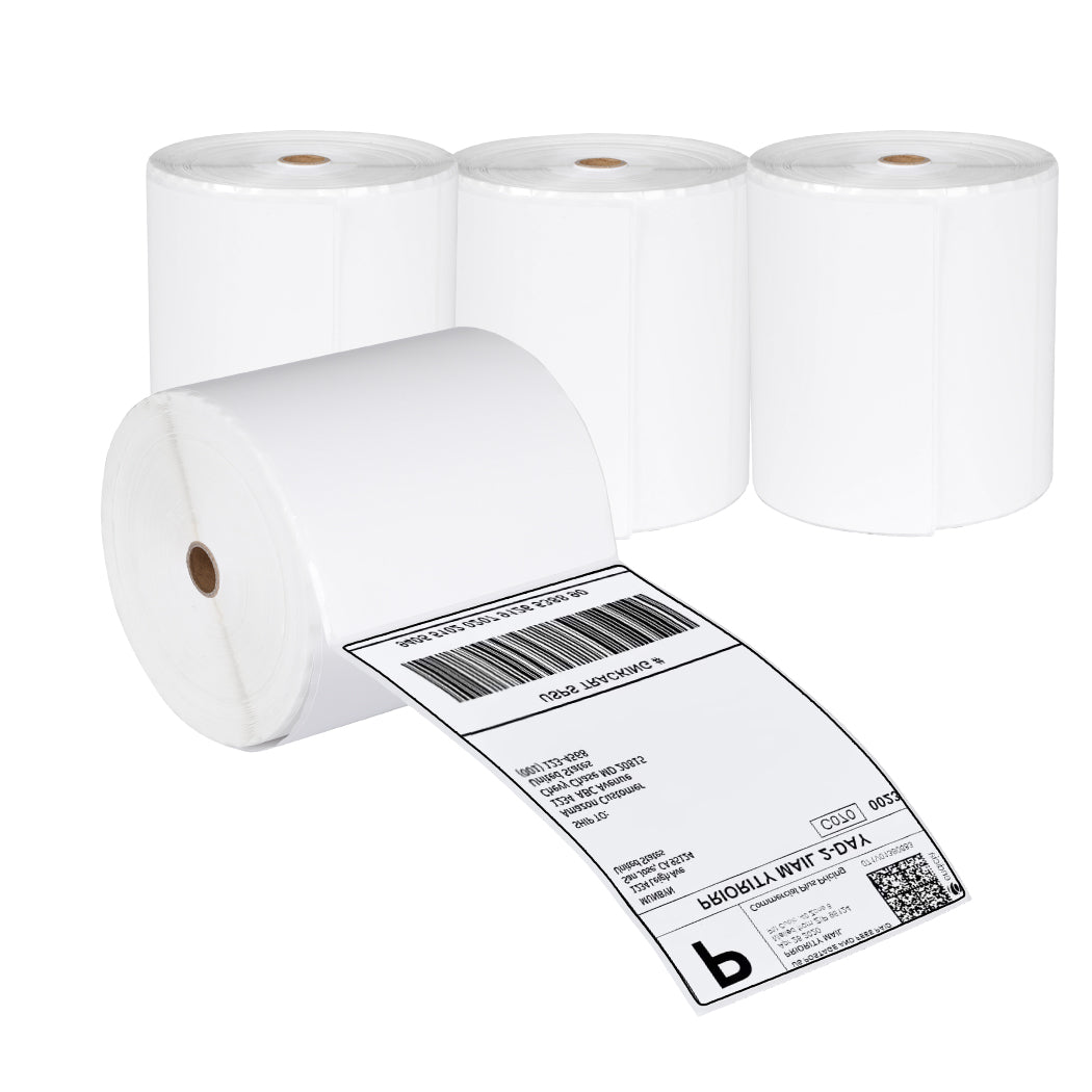 1000x Direct Thermal Label 100x150mm for Zebra TSC SATO DATA MAX printer