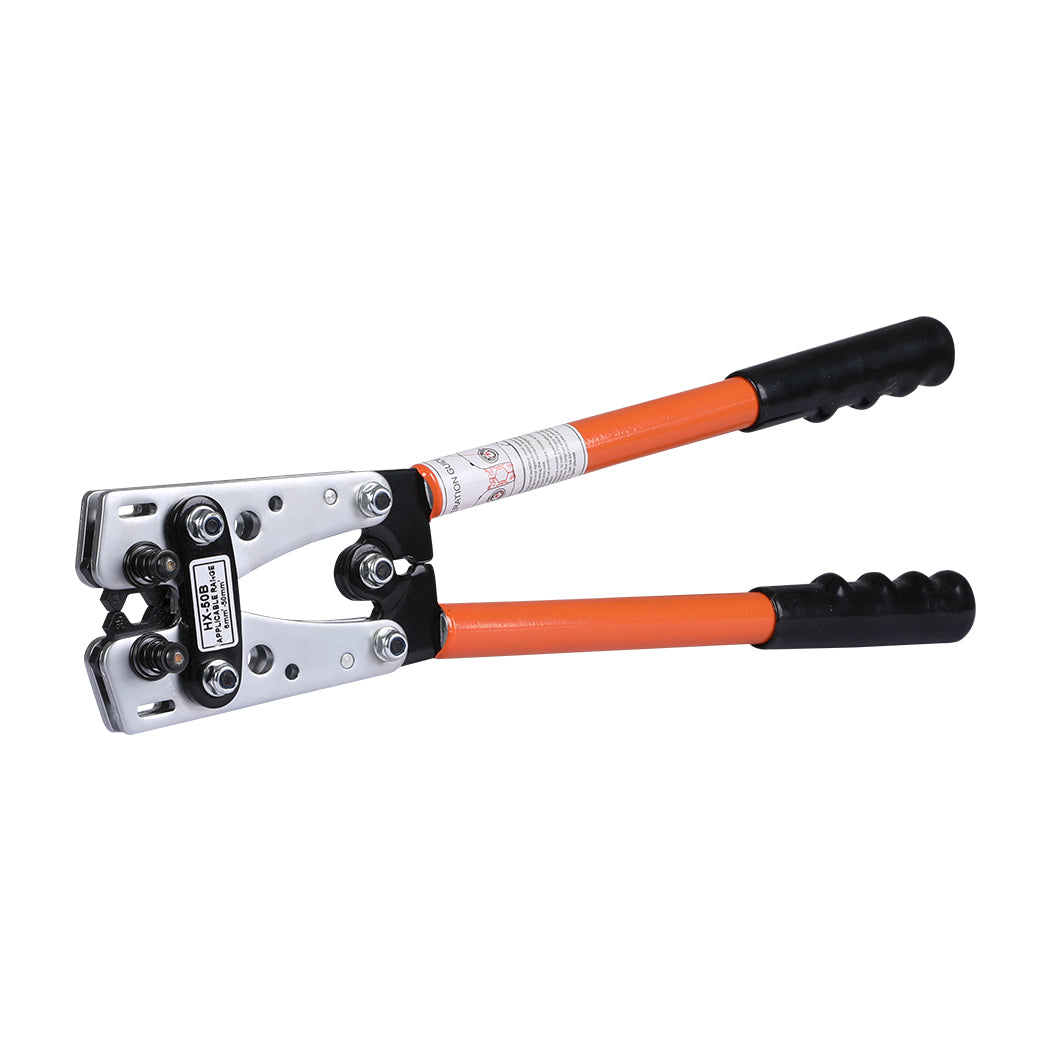Crimping Tool Cable Crimper Wire Plug Pliers Battery Terminal Lug Hex 6-50mm²