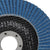 Traderight Flap Discs 125mm 5" Zirconia Sanding Wheel 120 # Sander Grinding x10