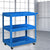 Tool Cart Trolley 3-Tier Toolbox Workshop Garage Storage Organizer Steel 150KG