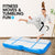 1m Air Block Track Inflatable Gymnastics Tumbling Mat Airtrack - Blue