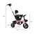 BoPeep Baby Walker Kids Tricycle Ride On Trike Bike Toddler Balance Bicycle Pink