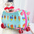 BoPeep Kids Ride On Suitcase Children Travel Luggage Carry Bag Trolley Ice Cream