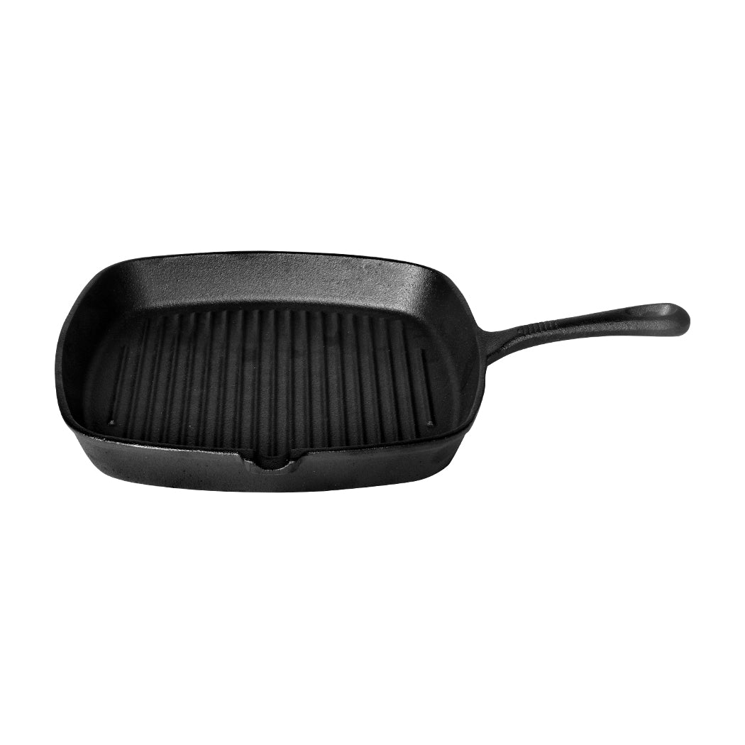 Steak Frying Pan Food Meals Gas Induction Cooker Kitchen Cooking Pot Cast Iron