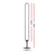 Artiss RGB LED Floor Lamp Colour Light Stand Corner Mordern Living Room 118CM