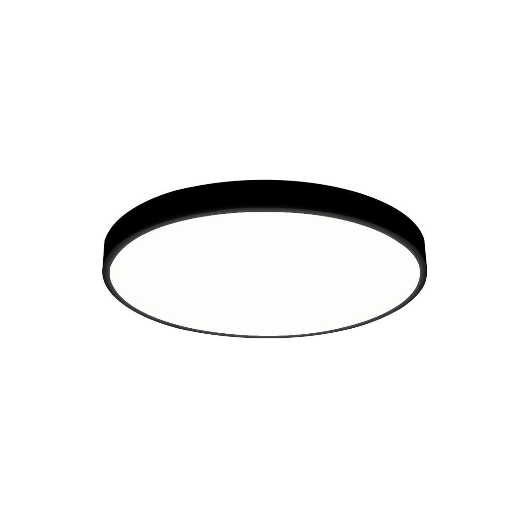 EMITTO Ultra-Thin 5CM LED Ceiling Down Light Surface Mount Living Room Black 30W