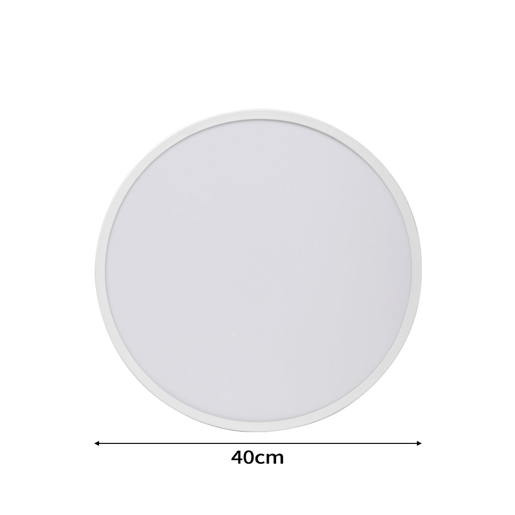 EMITTO Ultra-Thin 5CM LED Ceiling Down Light Surface Mount Living Room White 30W