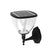 EMITTO LED Solar Powered Light Garden Pathway Wall Lamp Landscape Yard Outdoor
