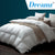 DreamZ 700GSM All Season Goose Down Feather Filling Duvet in King Single Size