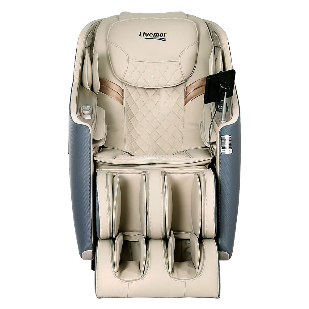 Livemor Massage Chair Electric Recliner Home Massager 3D Opal