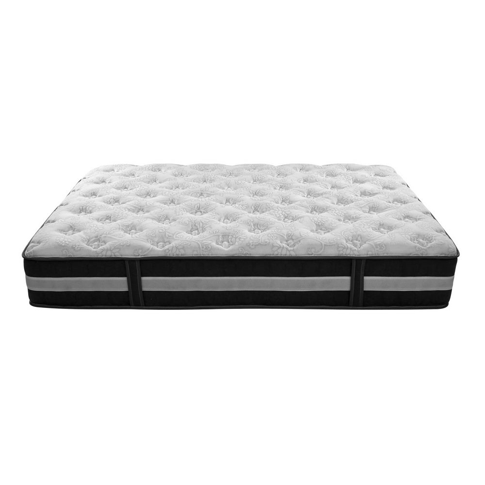 Giselle Bedding Lotus Tight Top Pocket Spring Mattress 30cm Thick Queen