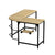 Artiss Corner Computer Desk L-Shaped Student Home Office Study Table Oak