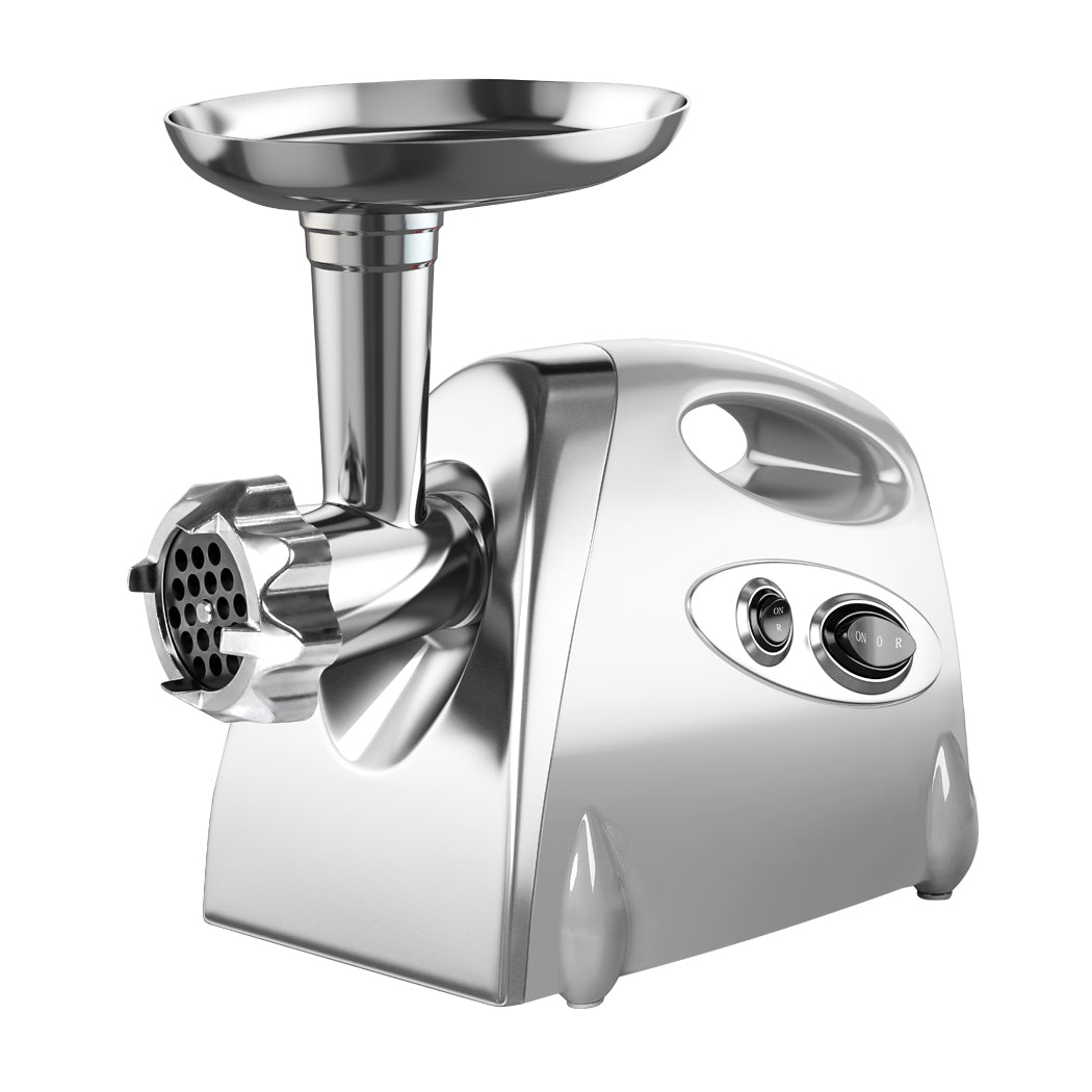 2800W Electric Meat Grinder Mincer Sausage Filler Kibbe Maker Stuffer Kitchen Silver