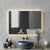 Embellir Wall Mirror 70X50cm with LED Light Bathroom Home Decor Round Rectangle