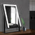 Embellir LED Makeup Mirror Hollywood Standing Mirror Tabletop Vanity Black