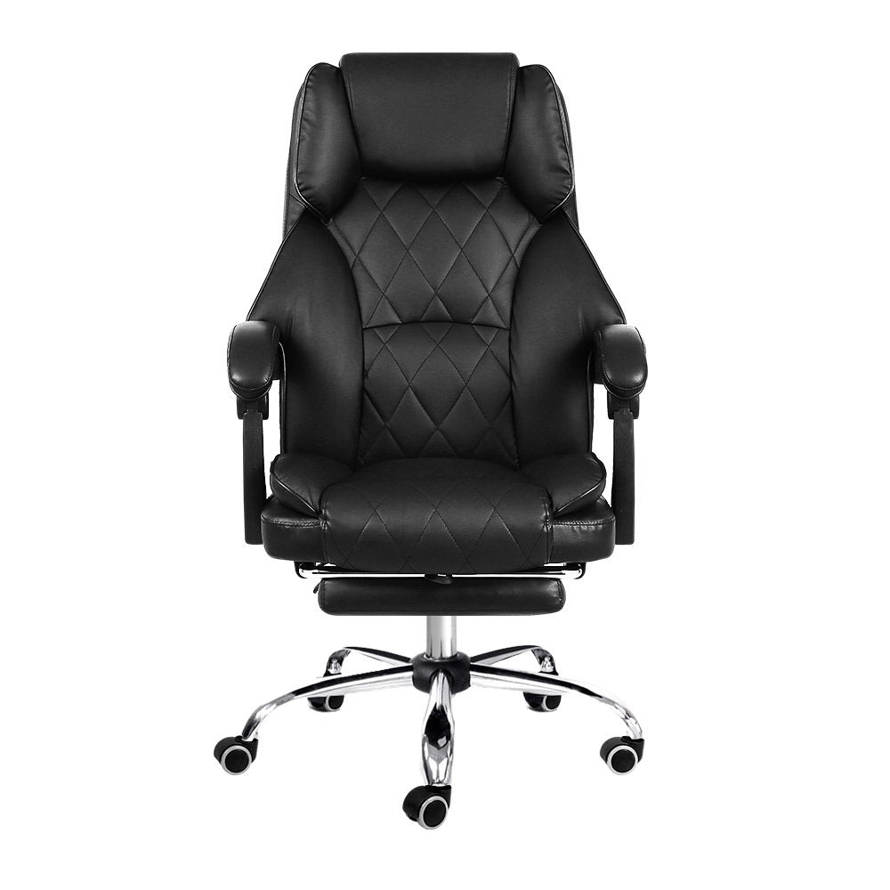 Artiss Office Chair Gaming Computer Executive Chairs Leather Seat Recliner