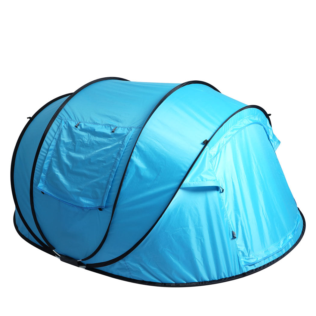 Mountview Pop Up Camping Tent Beach Outdoor Family Tents Portable 4 Person Dome