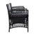 Gardeon Patio Furniture Outdoor Bistro Set Dining Chairs Setting 3 Piece Wicker