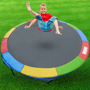 14 FT Kids Trampoline Pad Replacement Mat Reinforced Outdoor Round Spring Cover